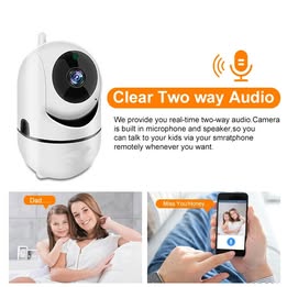 1080P Wireless IP Camera Indoor Home Smart Wifi Baby Monitor Pet