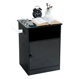 2 Bedroom Nightstands or End tables With USB Charging Station