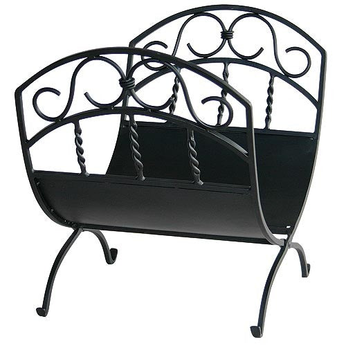 Firewood Log Wrought Iron Storage Rack