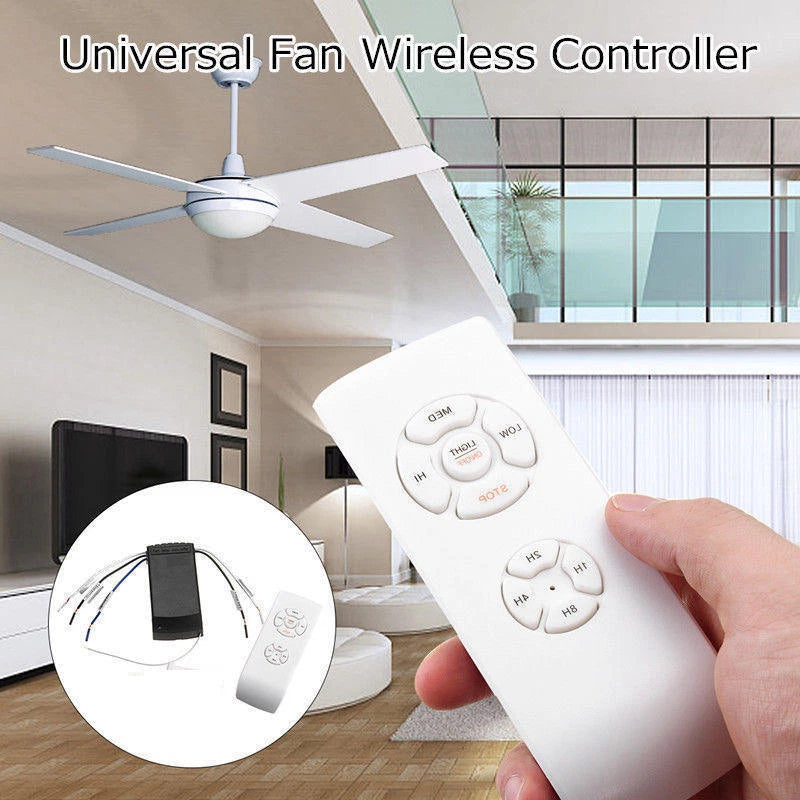 Universal Ceiling Fan Lamp Light Remote Control Receiver Kit