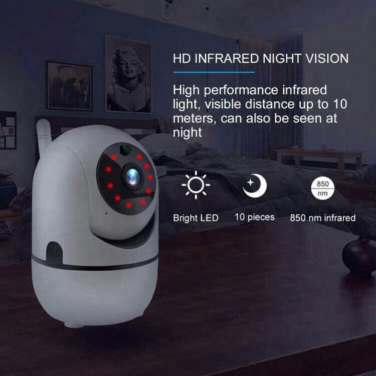 Indoor Home Night Vision Security Camera  Baby  Monitor