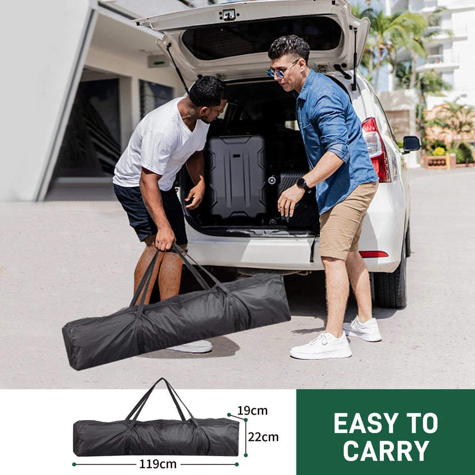 10x10 ft Pop Up Canopy Patio Tent Folding Gazebo