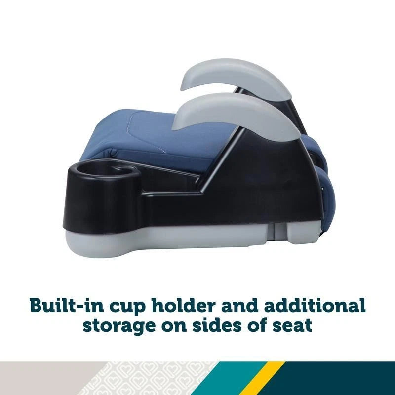 2-in-1 Booster Car Seat W/ Storage Drawer & Cup Holder Forward Facing Safety New