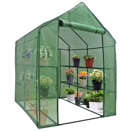 Portable 3 Tiers Mini Walk In  Greenhouse