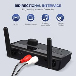 Long Range 10m  5.3 Transmitter Receiver, Wireless Audio Adapter