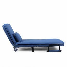Folding Sofa Chair Chaise Lounge Single Sleeper Bed Arm Chair