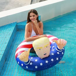Trump Swimming Floats Inflatable Pool Raft