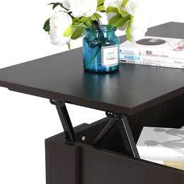 Lift-up Coffee Table with Hidden Storage Compartment