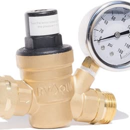Lead-free Water Pressure Regulator Gauge