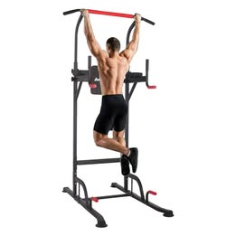 Power Tower Workout Dip Station Pull Up Dip Exercise Equipment