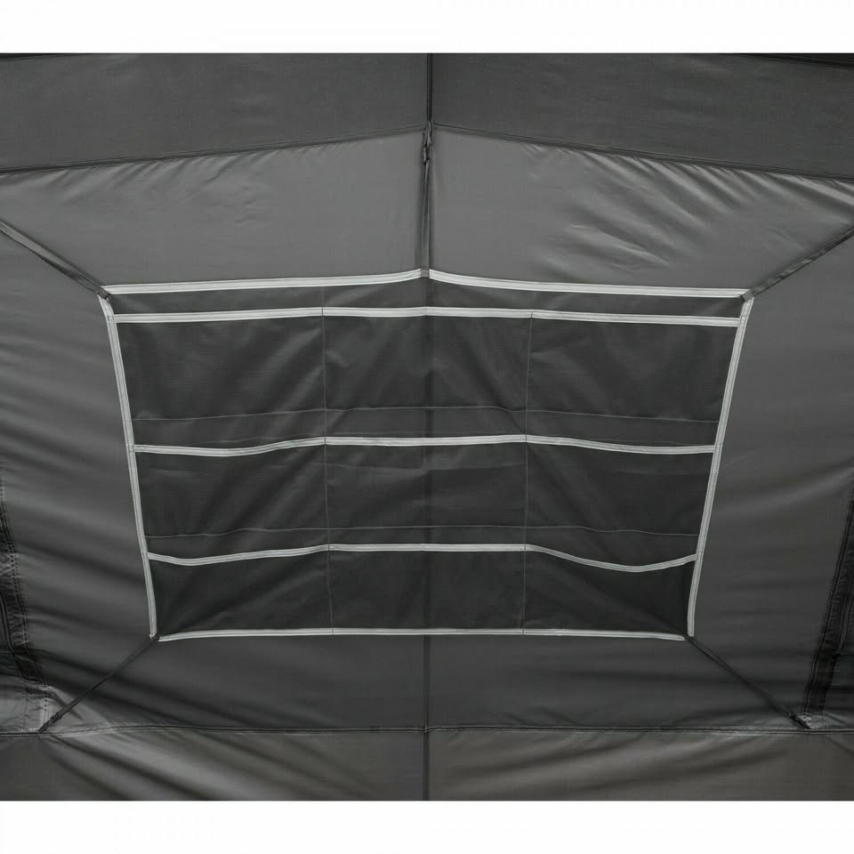 2 Room Blackout Instant Cabin Tent 10 person- Gray