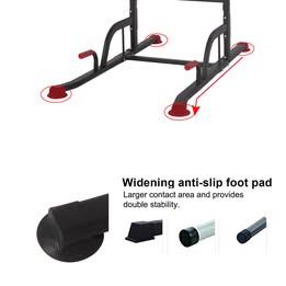 Power Tower Workout Dip Station Pull Up Dip Exercise Equipment