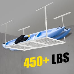 Heavy Duty  Adjustable Ceiling Storage Rack 3ft x 6ft