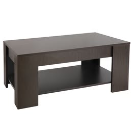 Lift-up Coffee Table with Hidden Storage Compartment