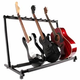Guitar Stand 9 Holder Rack Band Stage