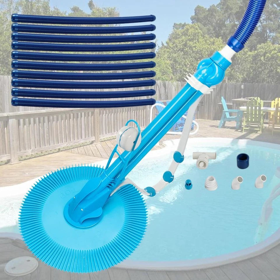 Automatic Swimming Pool Cleaner Set with Vacuum Hose