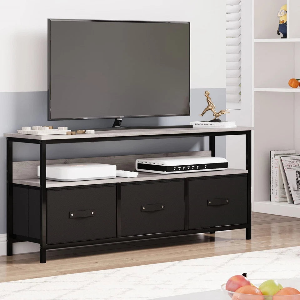 Dresser TV Stand for 55" TV with Storage Drawers Media Console Center