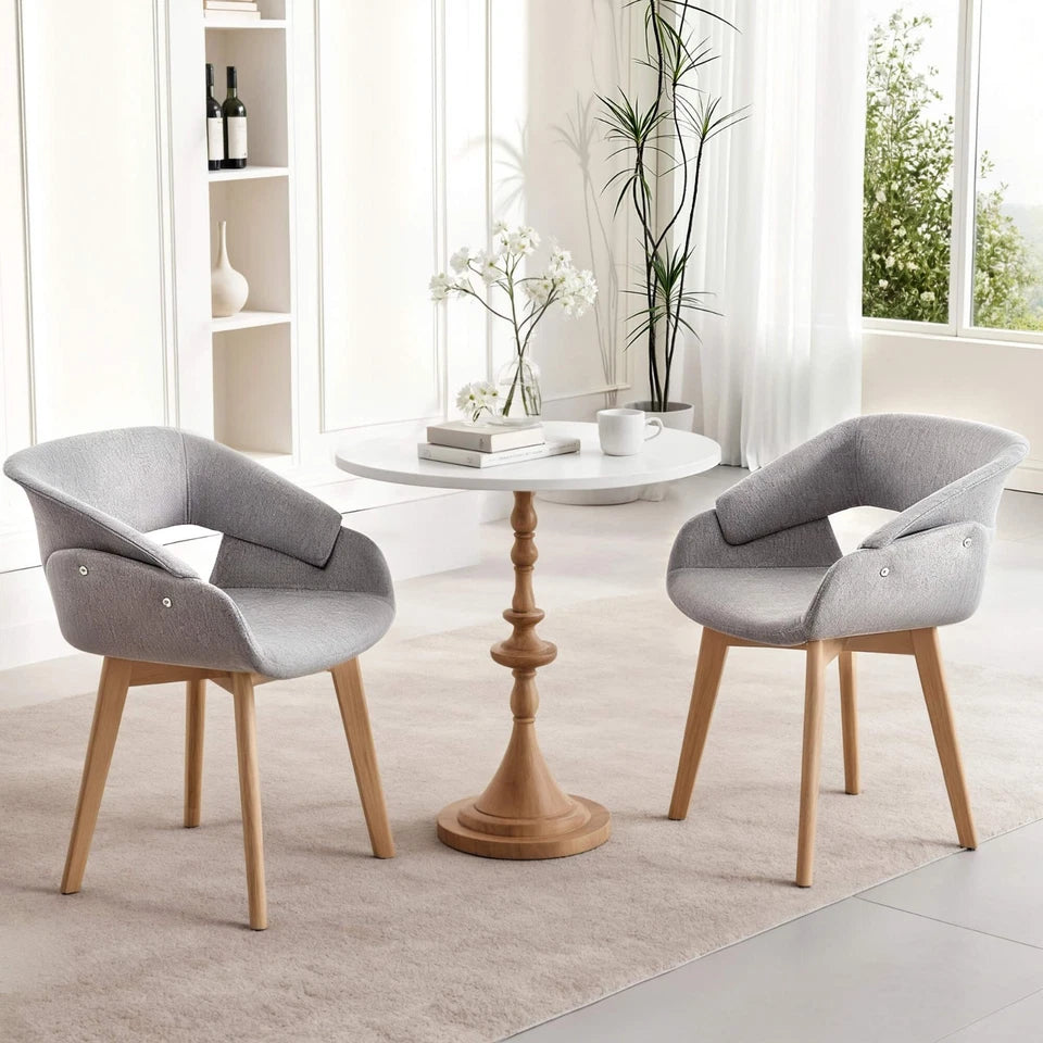 Ivinta Faux Leather Dining Room Chair Set of 2 for Living Room, Restaurant