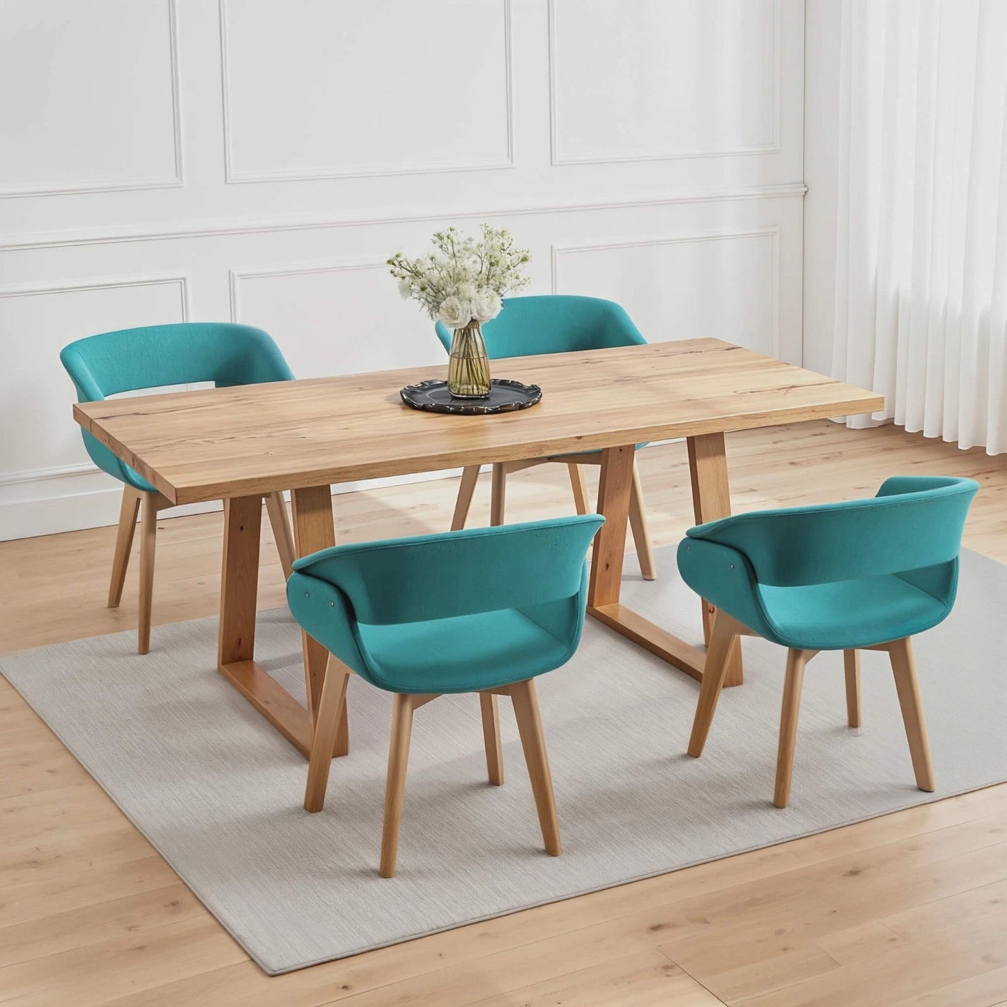 Ivinta Faux Leather Dining Room Chair Set of 2 for Living Room, Restaurant