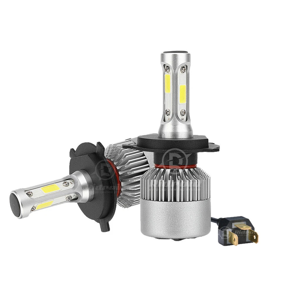 H4 HB2 9003 LED Headlight Kit Hi/Low 6000k fog light