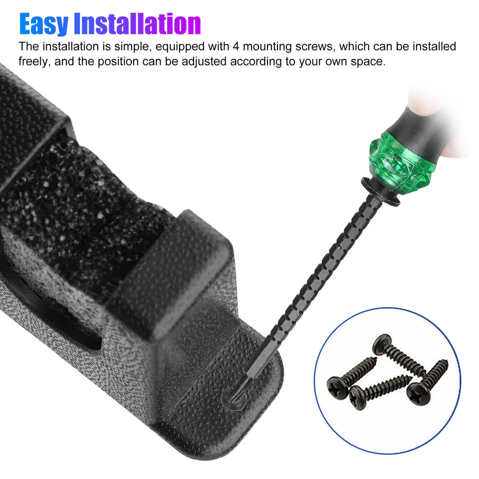 Horizontal or Vertical Fishing 6 Rod Rack Wall Mount, Boat Holder Pole Stand Storage