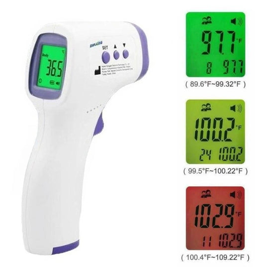 Large LCD Digital Infrared Non-contact Forehead Baby Temperature Gun