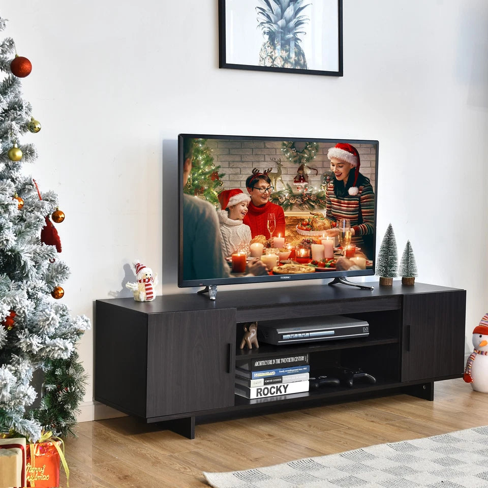 Modern TV Stand Media Entertainment Center for TV's up To 65" w/Storage Cabinet