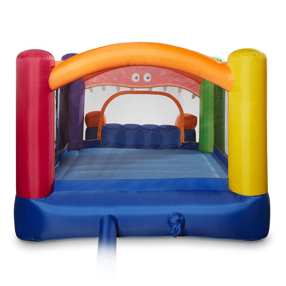 Monster Bounce House with Slide and Blower Inflatable Bouncer with Bag