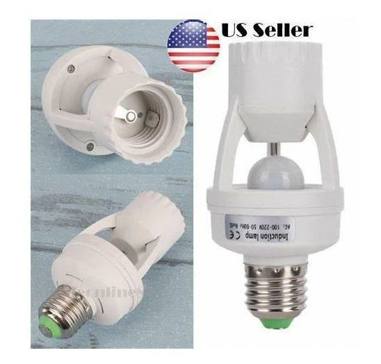 Light Socket Motion Detector Security Surveillance