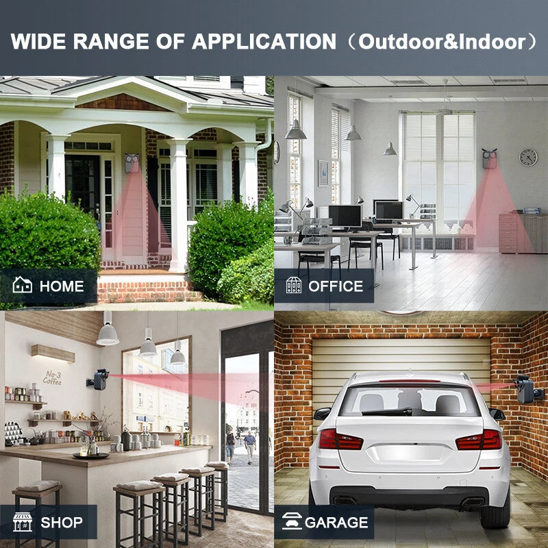 Wireless Driveway Alarm with motion sensor