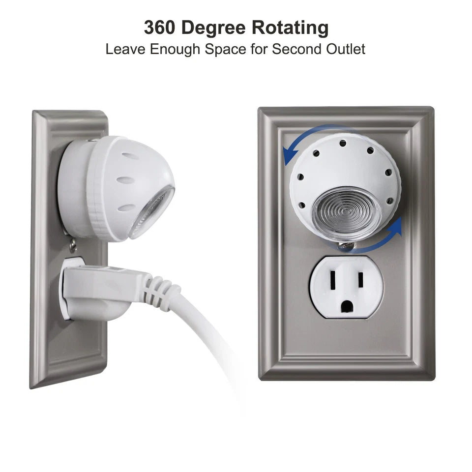 Plug in Light Sensor Night Lights 4 Pack