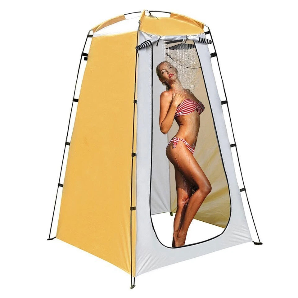 Camping Outdoor Shower Tent Toilet Rain Shelter Portable Privacy