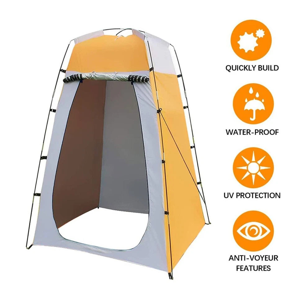 Camping Outdoor Shower Tent Toilet Rain Shelter Portable Privacy
