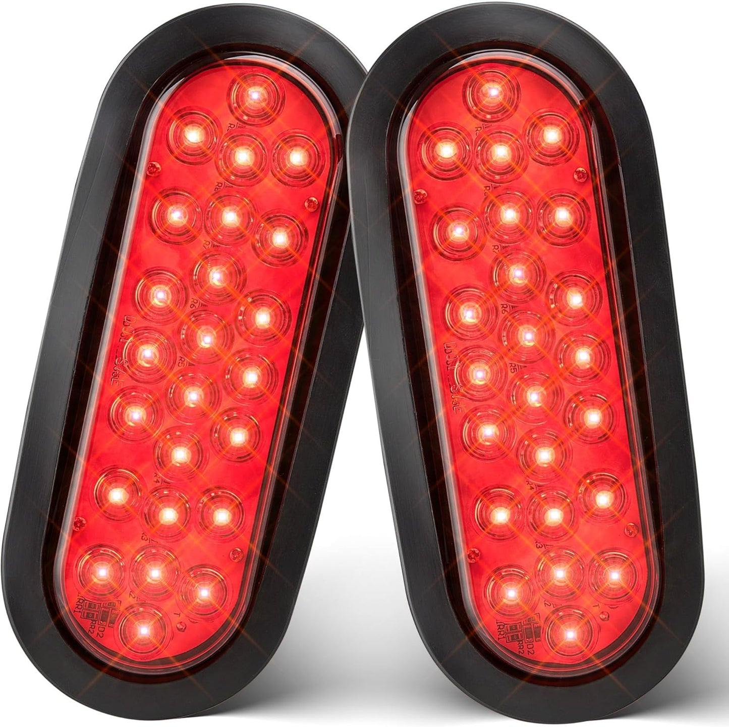 6 Oval Trailer Truck LED Taillights