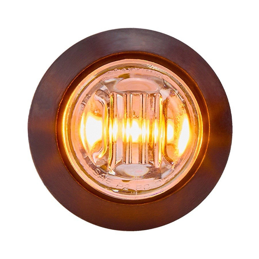Amber LED Lights close up