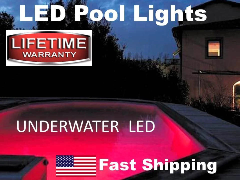 Swimming POOL LED lights works with above ground or inground pool