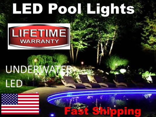Swimming POOL LED lights works with above ground or inground pool