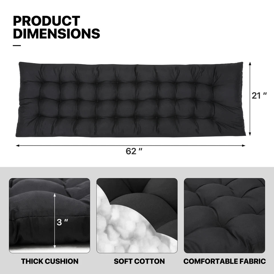 Zero Gravity Foldable Outdoor Recliner Lounge Chair Chaise w/Detachable Cushion